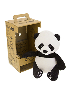 Мягкая игрушка «Панда в домике»