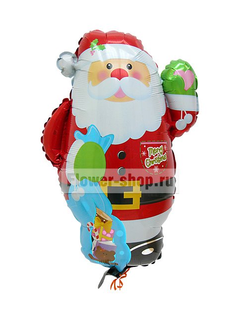 Шар с гелием «Фигура Деда Мороза»