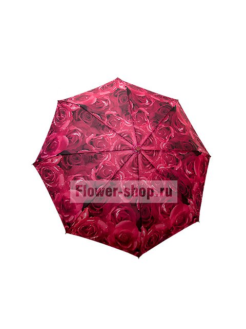 Зонт складной «Бархатные розы»