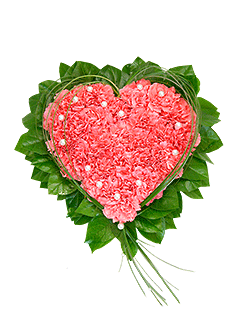 Композиция «Розовое сердце» - заказ и доставка цветов от Flower-shop.ru