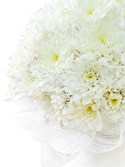 Букеты невесты из хризантем