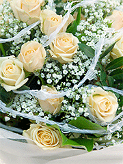 Свадебные букеты-дублеры для невесты из роз с открытыми ножками