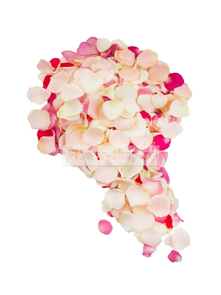 Лепестки роз «Нежный микс»