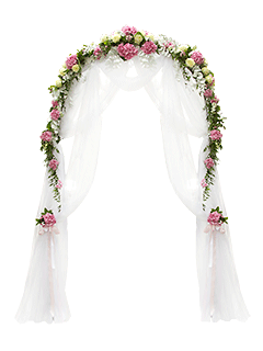Свадебное оформление арки