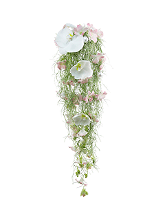 Букет невесты каскадный из орхидей №33