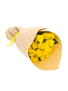 Букет из 19 желтых роз Акуна Матата