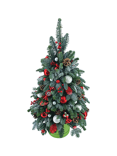 Новогодняя елка в шляпной коробке «Волшебное дерево»
