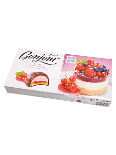 Десерт с ягодным вкусом «BONJOUR Берри»