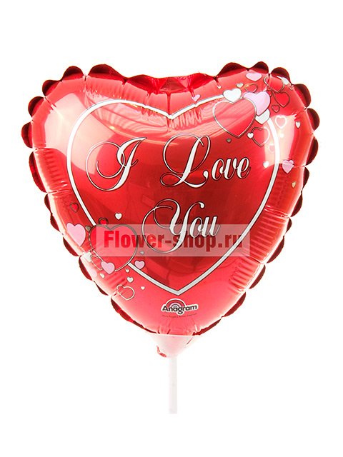 Воздушный шарик «Люблю тебя»
