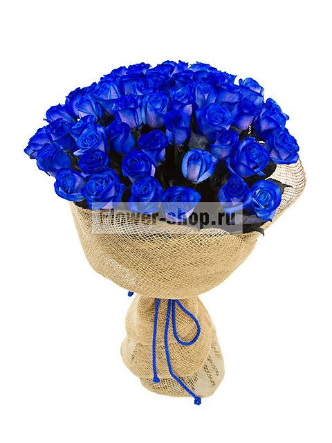 Букет из синих роз «Адриатика»