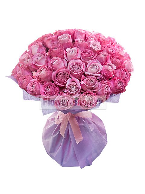 Букет из розовых роз «Моя ненаглядная»