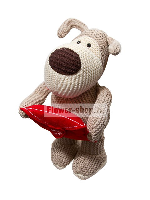 Мягкая игрушка «Собачка Буффи с конвертом»