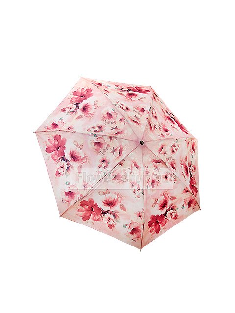 Зонт складной «Жемчужные цветы»