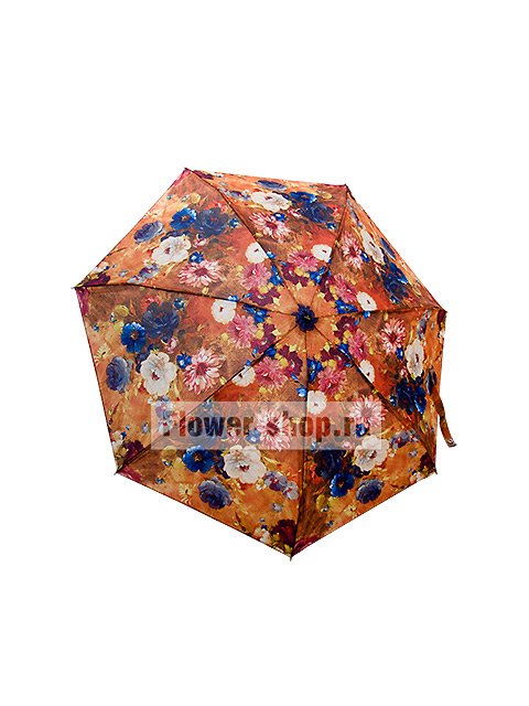 Зонт складной «Красочные цветы»