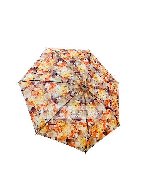 Зонт складной «Осенние цветы»