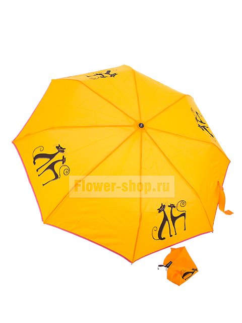 Зонт складной «Оранжевое небо»