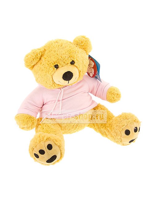 Мягкая игрушка «Медведь в розовой футболке»