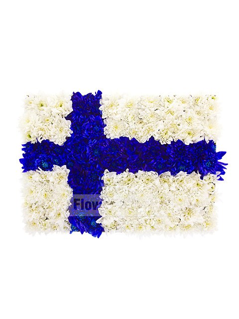Композиция «Финский флаг»