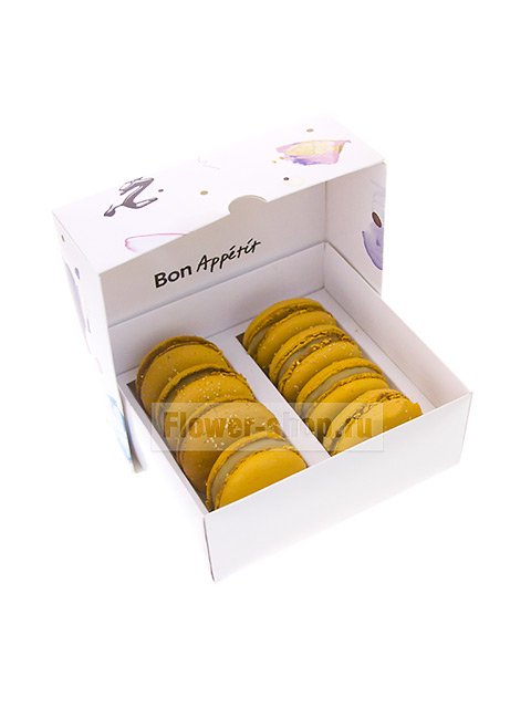 Печенье Mon Bon «Макарони Соленая карамель» 8 штук