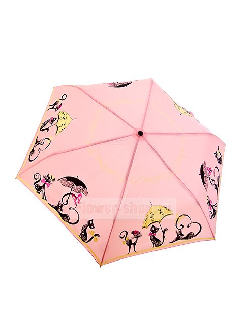 Зонт складной «Кошкин дом»