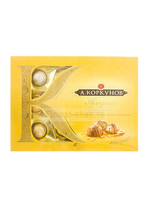 Конфеты Коркунов «Ассорти» молочный шоколад, 110 г