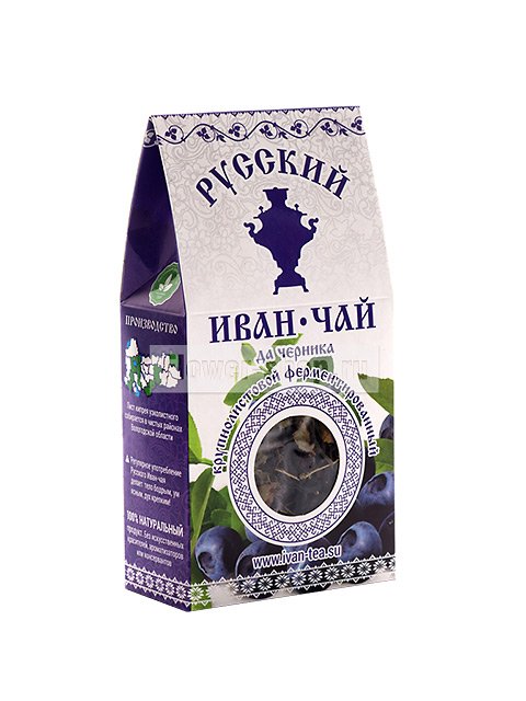 Чай Русский «Иван чай да черника»