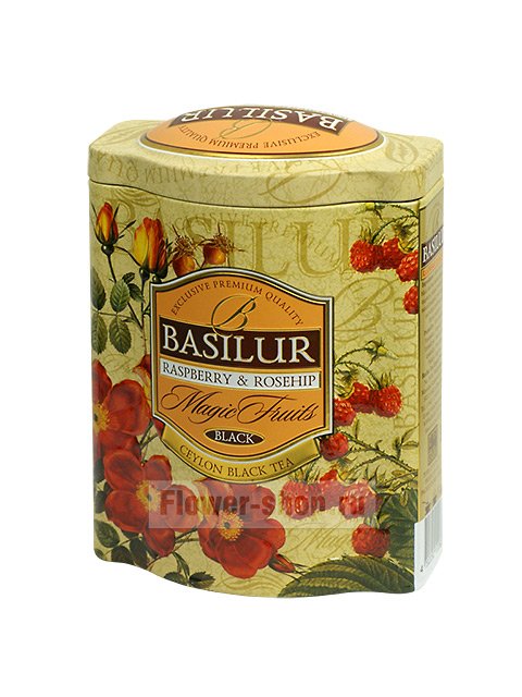 Черный чай Basilur «Малина и шиповник»