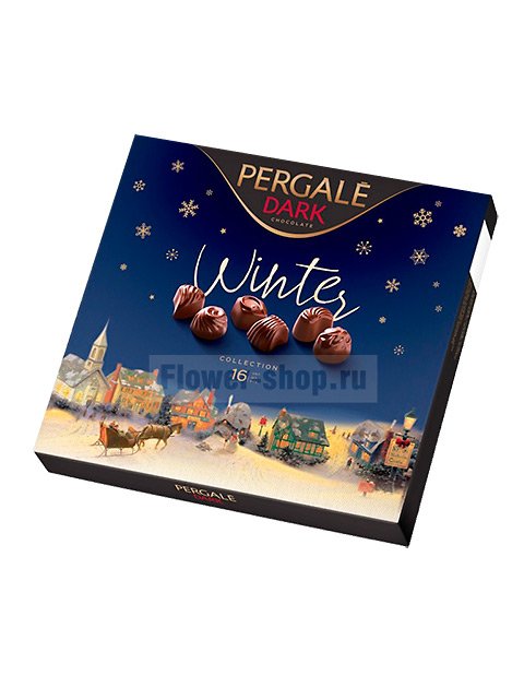 Конфеты Pergale «Зимнее ассорти» Темный шоколад