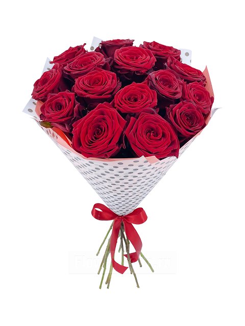 Букет из 15 роз Гран При - купить по цене 4590 руб. с бесплатной доставкой  в Москве