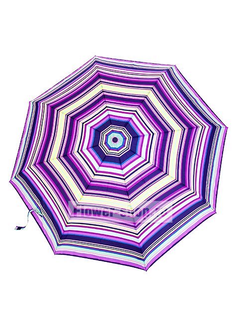 Зонт складной «Разноцветные полоски»