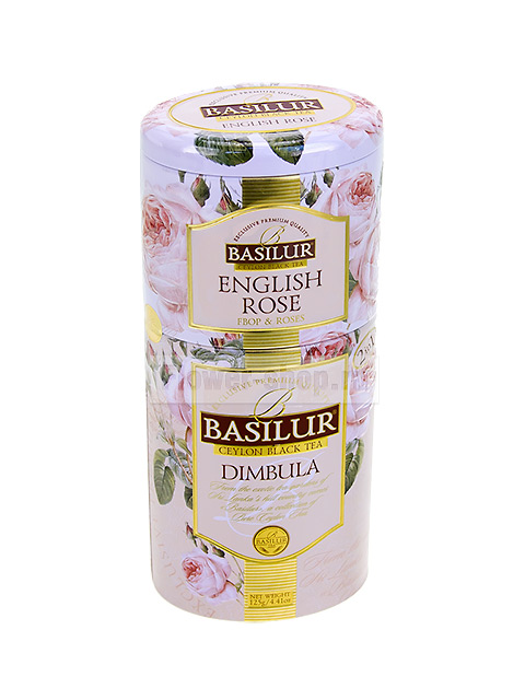 Чай Basilur 2 в 1 «Димбула и английская роза»