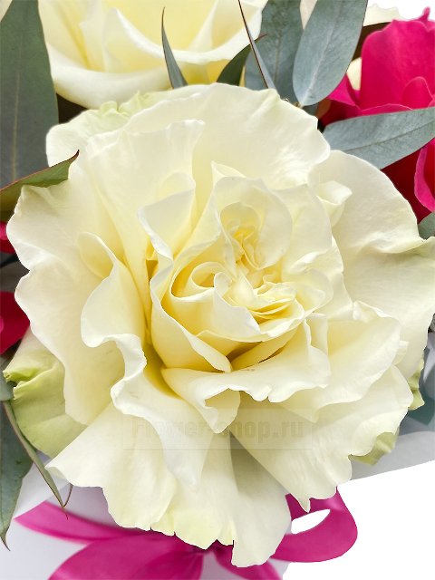 Букет «Дуэт пышных роз»
