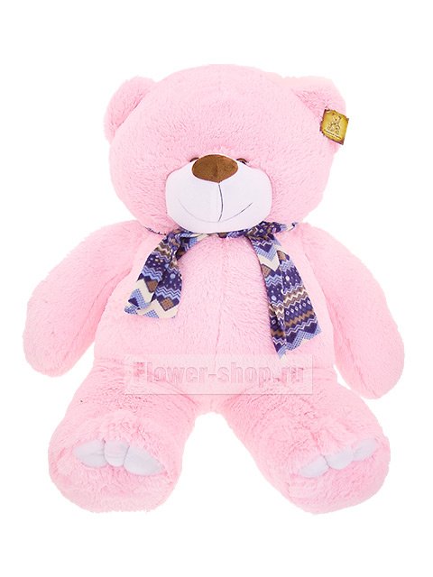 Мягкая игрушка «Розовый мега-медведь»