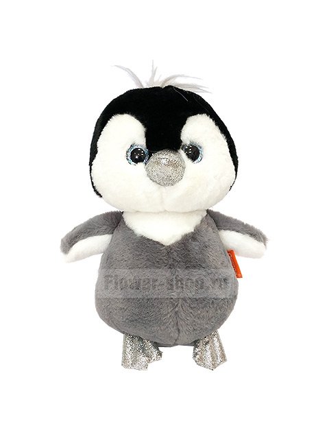 Мягкая игрушка «Пингвиненок серый»