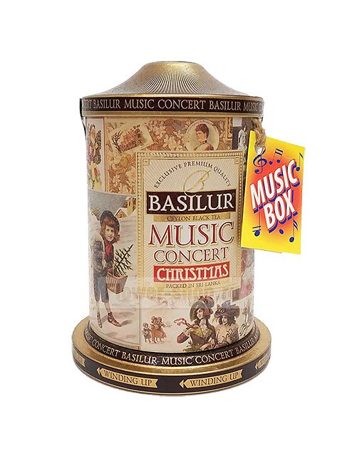 Черный чай Basilur «Музыкальная рождественская шкатулка»