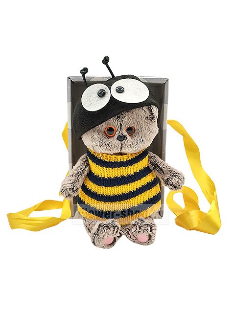 Мягкая игрушка «Басик в костюме пчелки»