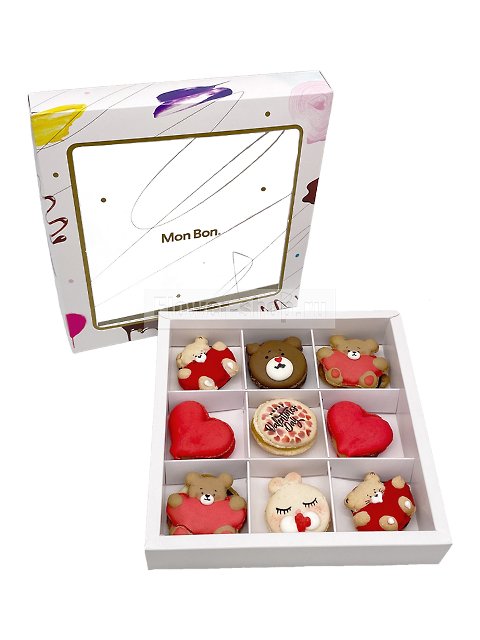 Печенье Mon Bon «День святого Валентина» 9 штук