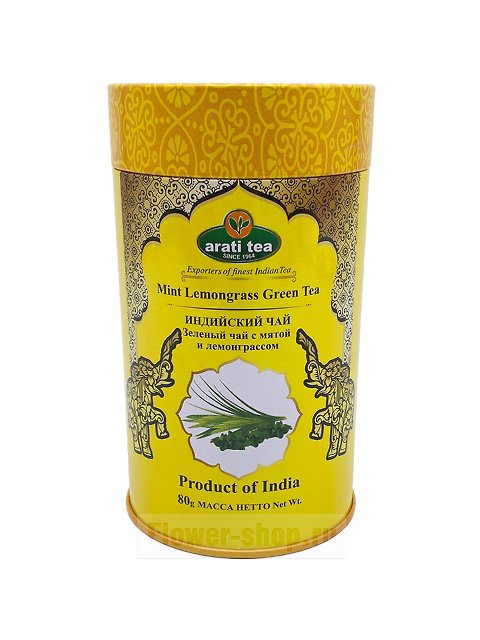 Зеленый чай Arati Tea «Мята и лемонграсс»