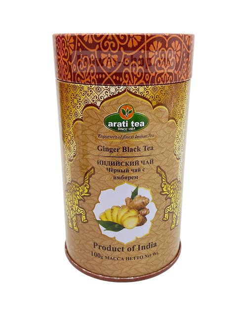 Черный чай Arati Tea «Имбирь»